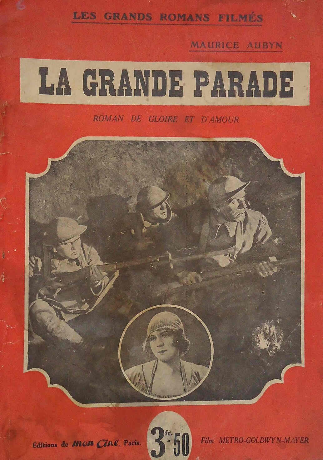 GRANDS ROMANS FILMES | LES magazine side cover  1927