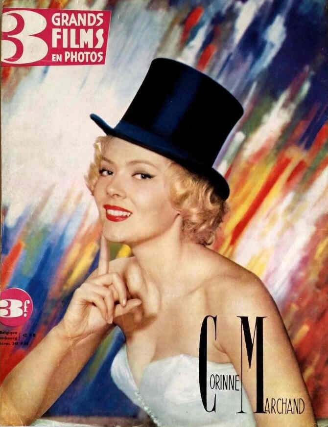3 GRANDS FILMS EN PHOTOS magazine side cover Issue 2  1960