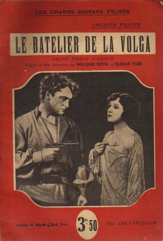 GRANDS ROMANS FILMES | LES magazine side cover Issue 8  March 1927
