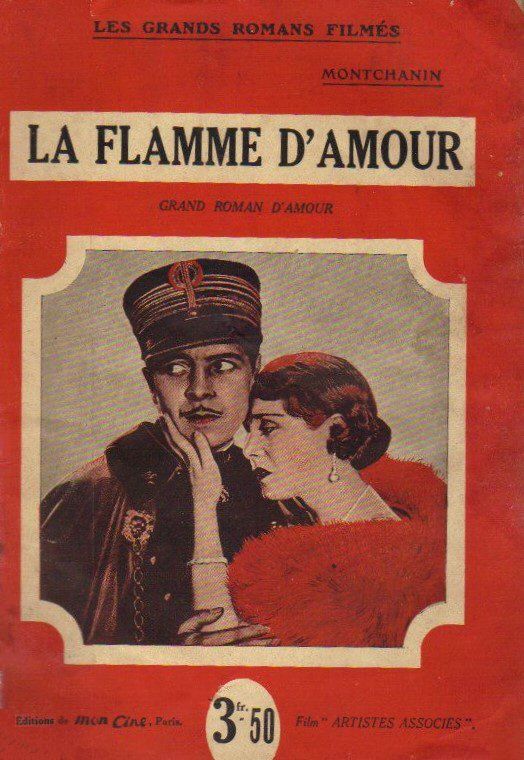 GRANDS ROMANS FILMES | LES magazine side cover   1930