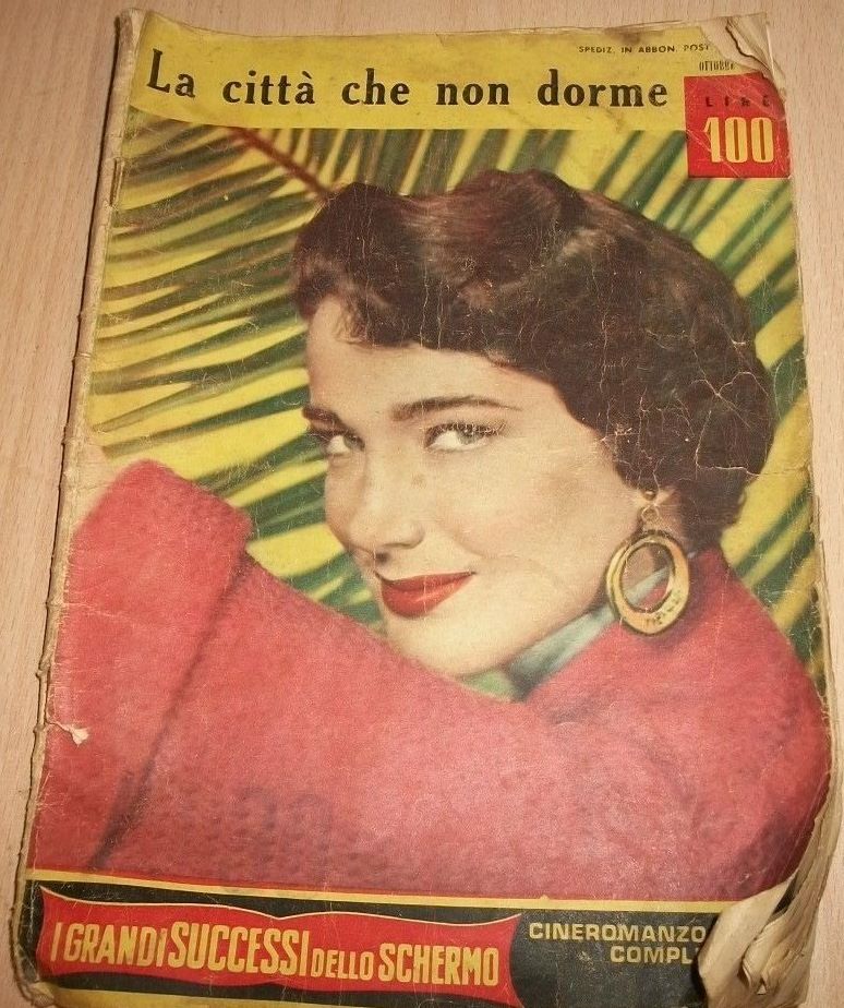 GRANDI SUCCESSI DELLO SCHERMO magazine side cover Issue 12 1 March 1956