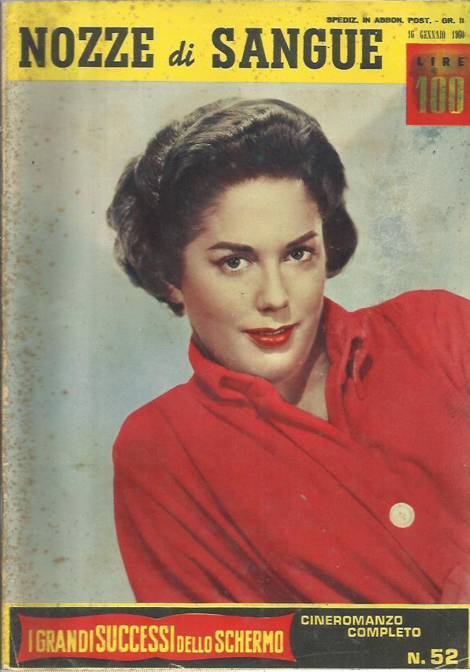 GRANDI SUCCESSI DELLO SCHERMO magazine side cover Issue 52 16 January 1960