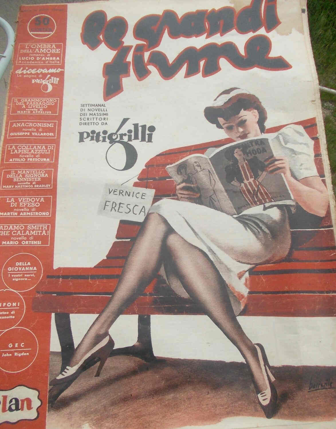 GRANDI FIRME | LE magazine side cover Issue 323 5 August 1937
