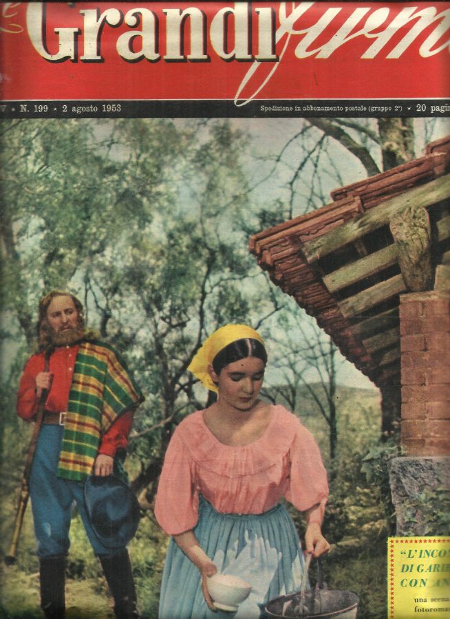 GRANDI FIRME|LE (1950s) magazine side cover Issue 199 2 August 1953