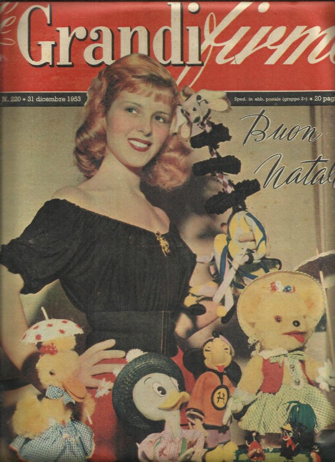 GRANDI FIRME|LE (1950s) magazine side cover Issue 220 31 December 1953
