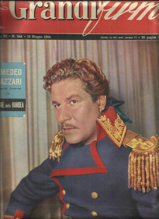 GRANDI FIRME|LE (1950s) magazine side cover Issue 244 13 June 1954