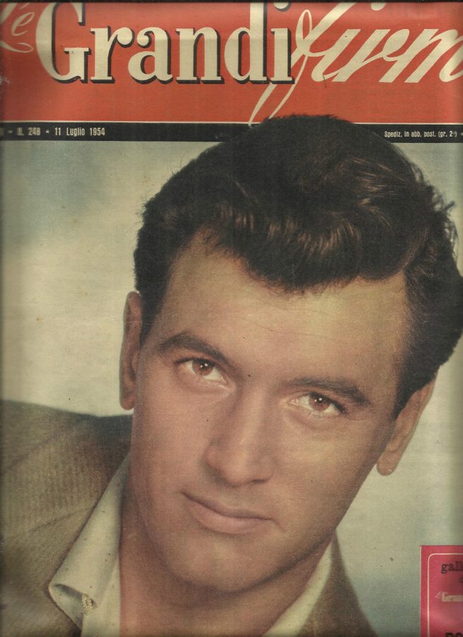 GRANDI FIRME|LE (1950s) magazine side cover Issue 248 11 July 1954