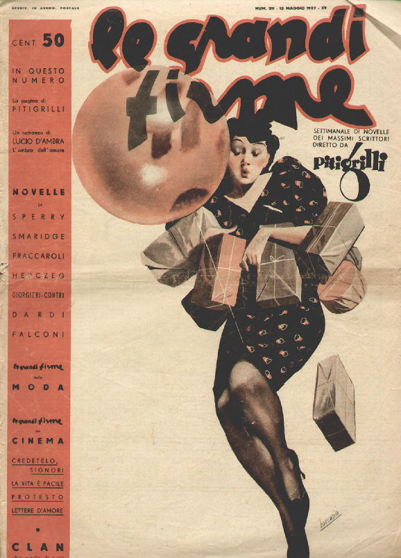 GRANDI FIRME | LE magazine side cover Issue 311 May 1937