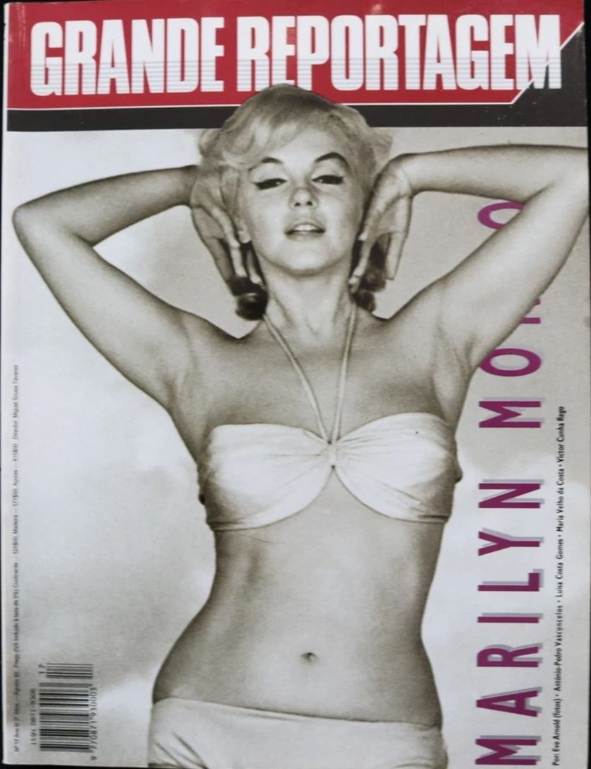 GRANDE REPORTAGEM magazine side cover Issue 17  August 1992