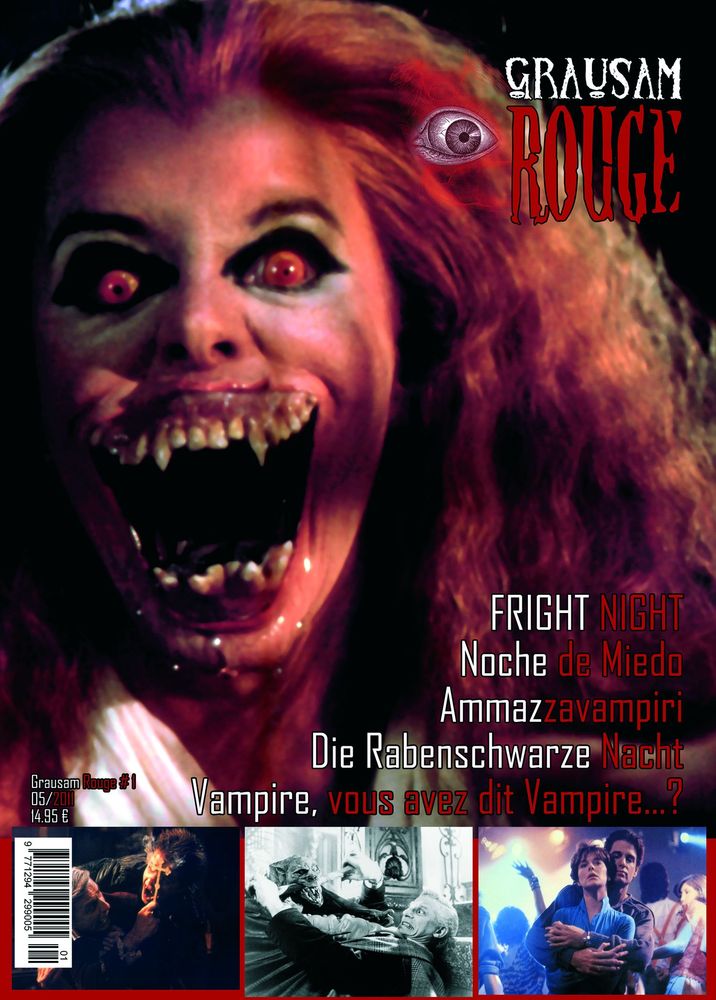 GRAUSAM ROUGE magazine side cover Issue 1 July/August/September 2011