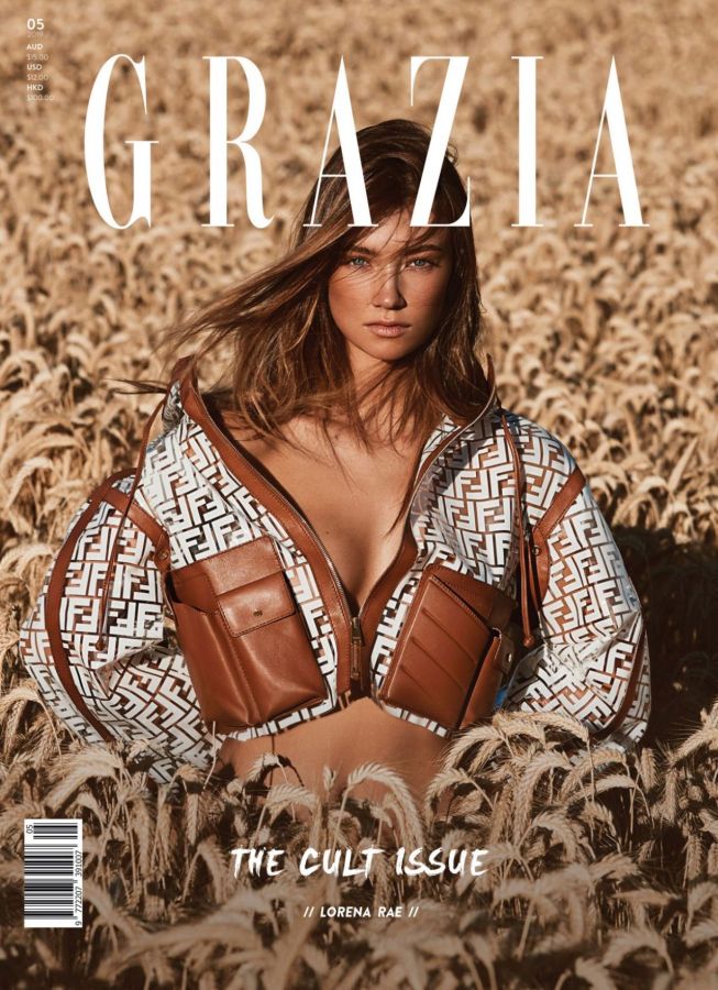 GRAZIA AUSTRALIA magazine side cover  May 2019
