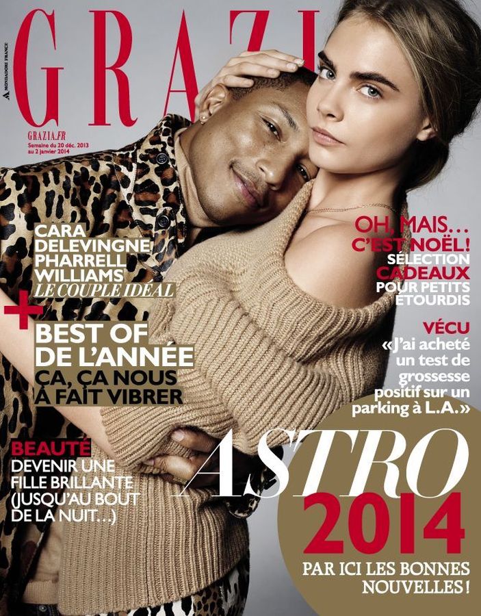GRAZIA FRANCE magazine side cover 20 December 2013