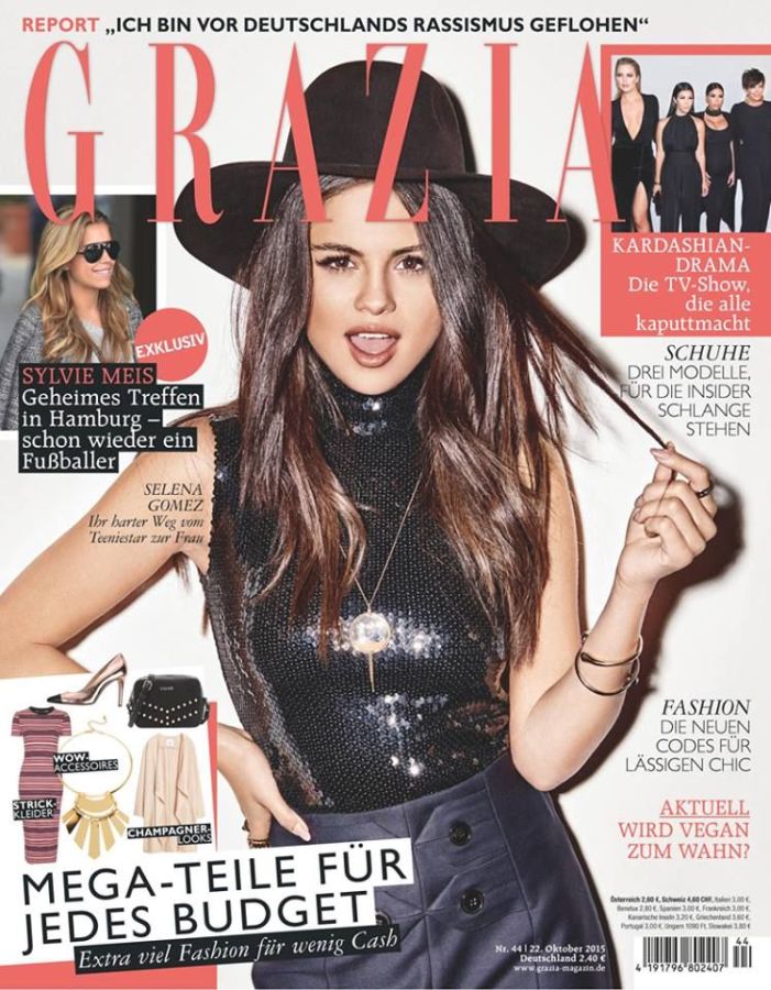 GRAZIA GERMANY magazine side cover 22 October 2015