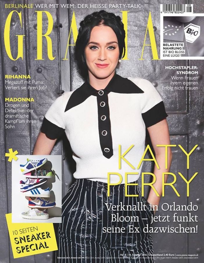 GRAZIA GERMANY magazine side cover 18 February 2016