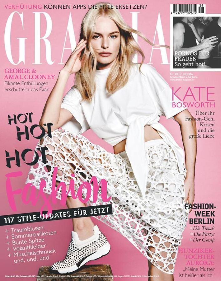 GRAZIA GERMANY magazine side cover 7 July 2016