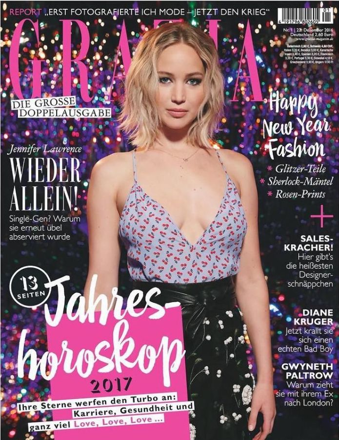 GRAZIA GERMANY magazine side cover 22 December 2016