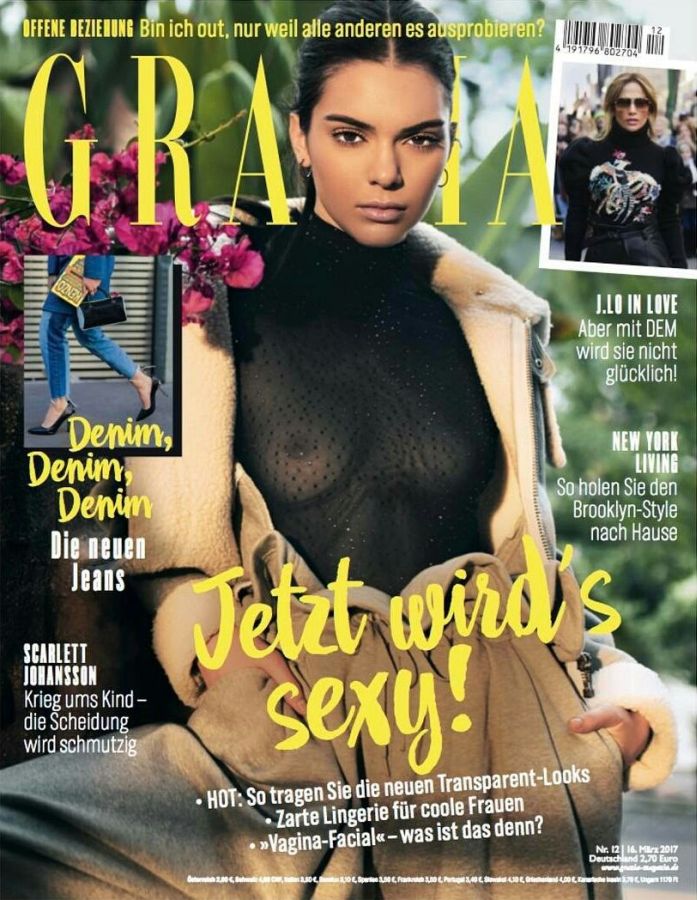GRAZIA GERMANY magazine side cover 16 March 2017