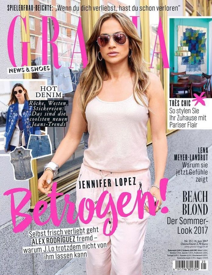 GRAZIA GERMANY magazine side cover 14 June 2017