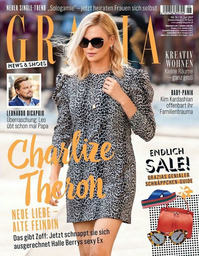 GRAZIA GERMANY magazine side cover 22 June 2017