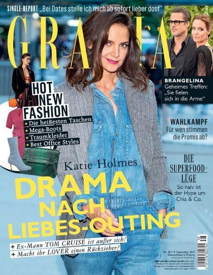 GRAZIA GERMANY magazine side cover 14 September 2017