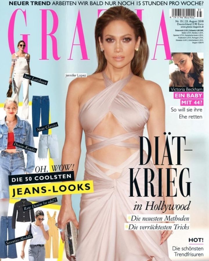 GRAZIA GERMANY magazine side cover 23 August 2018