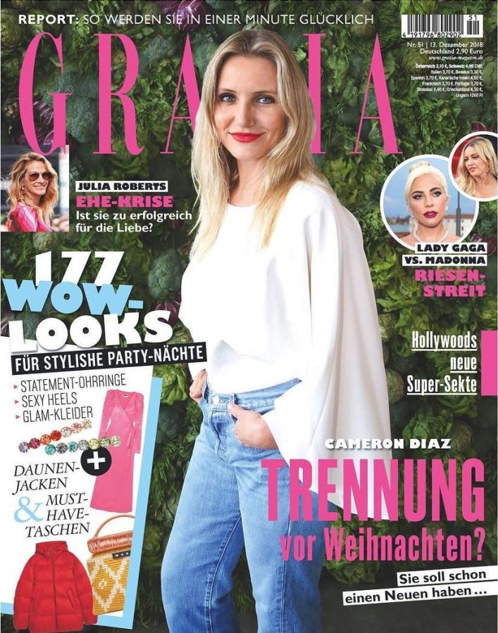 GRAZIA GERMANY magazine side cover 13 December 2018