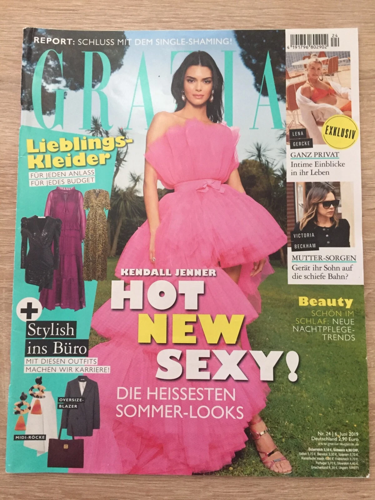GRAZIA GERMANY magazine side cover 6 June 2019
