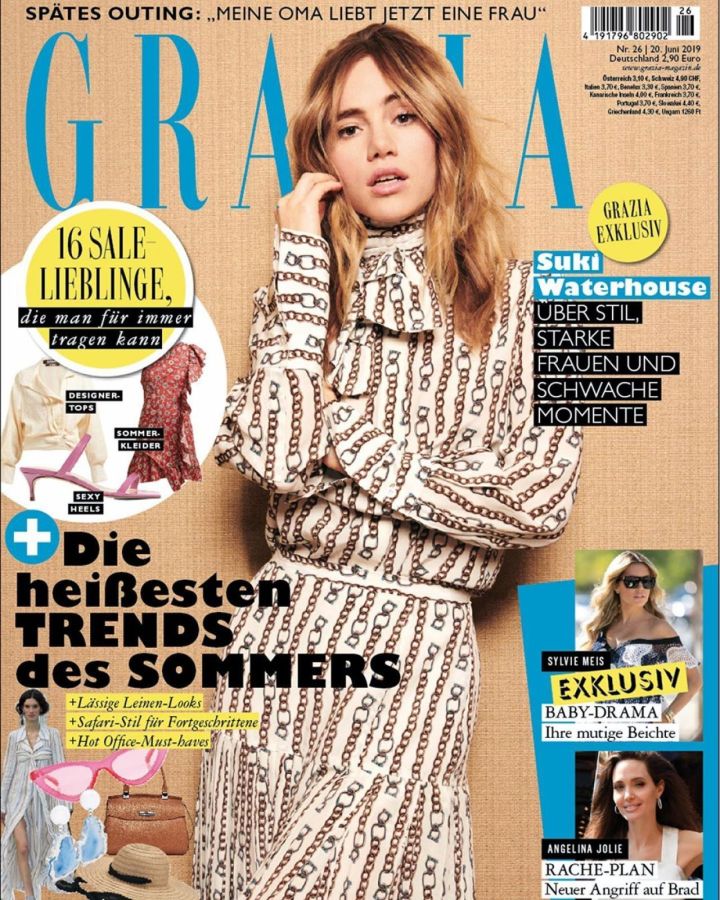 GRAZIA GERMANY magazine side cover 20 June 2019