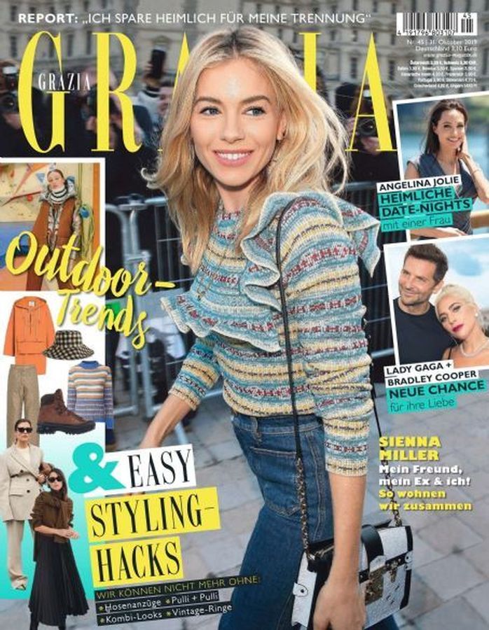 GRAZIA GERMANY magazine side cover 31 October 2019
