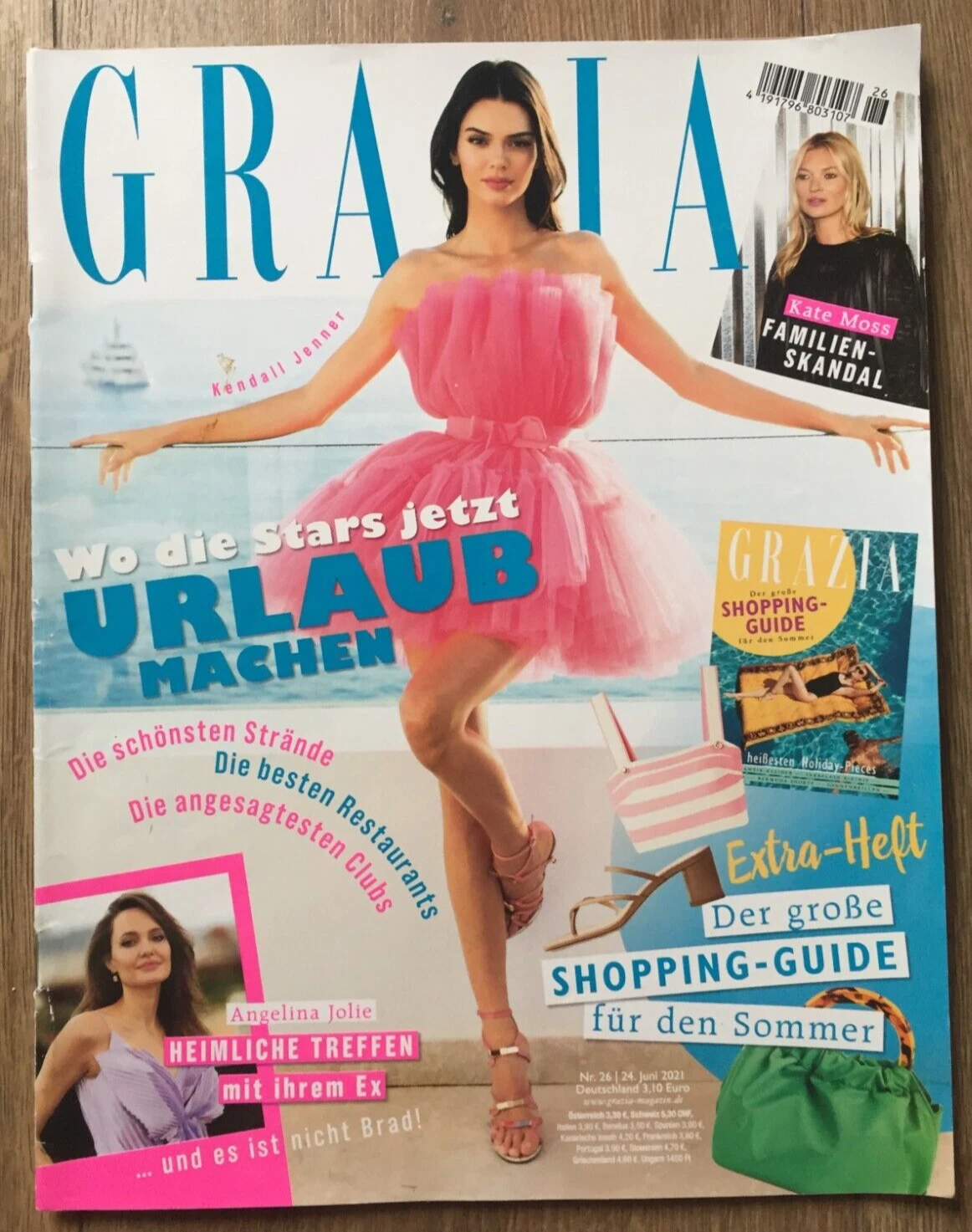 GRAZIA GERMANY magazine side cover 24 June 2021