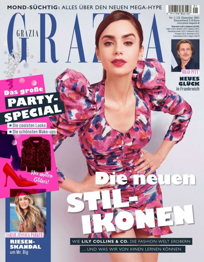 GRAZIA GERMANY magazine side cover 23 December 2021