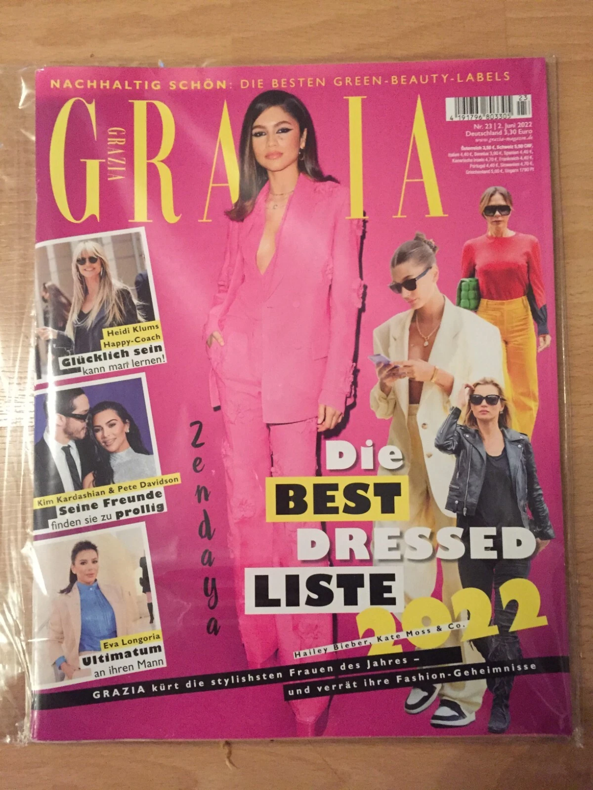 GRAZIA GERMANY magazine side cover 2 June 2022