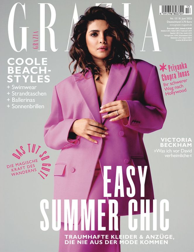 GRAZIA GERMANY magazine side cover 8 June 2023