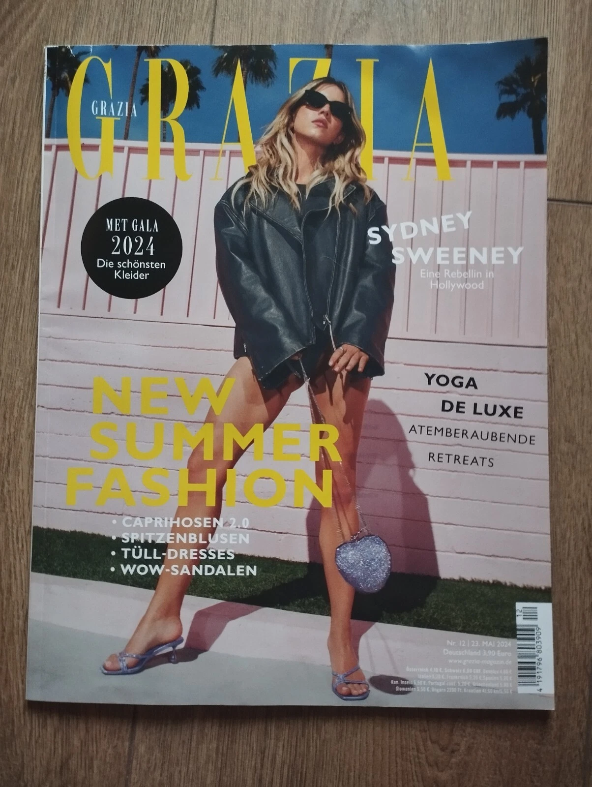 GRAZIA GERMANY magazine side cover 23 May 2024