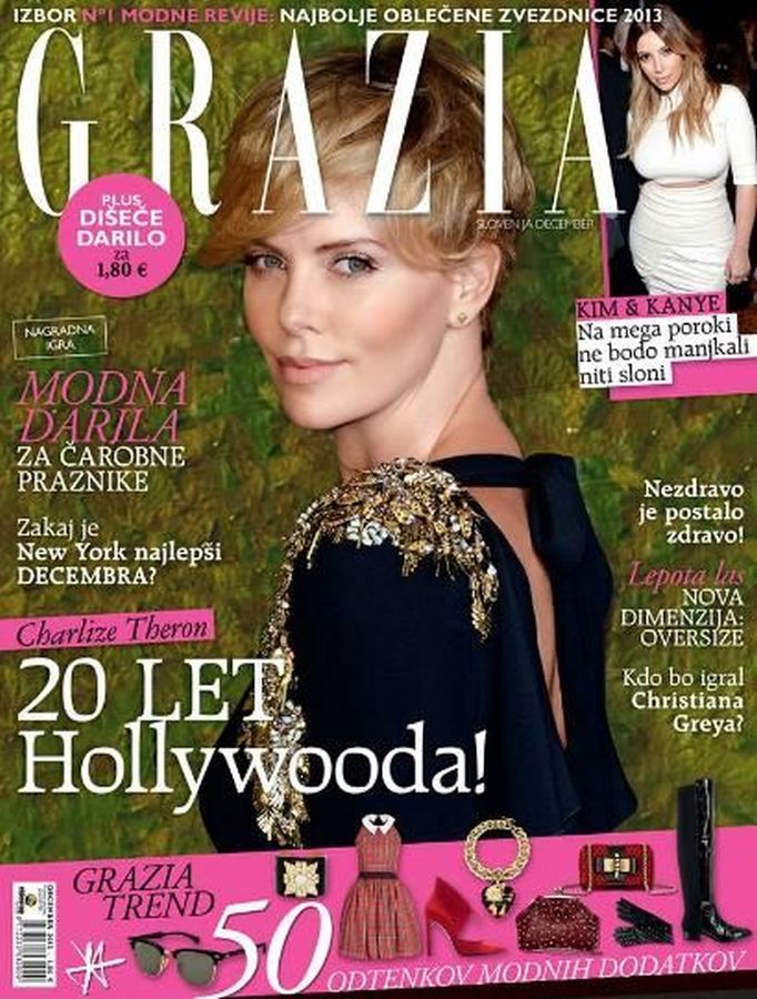 GRAZIA SLOVENIA magazine side cover  December 2013