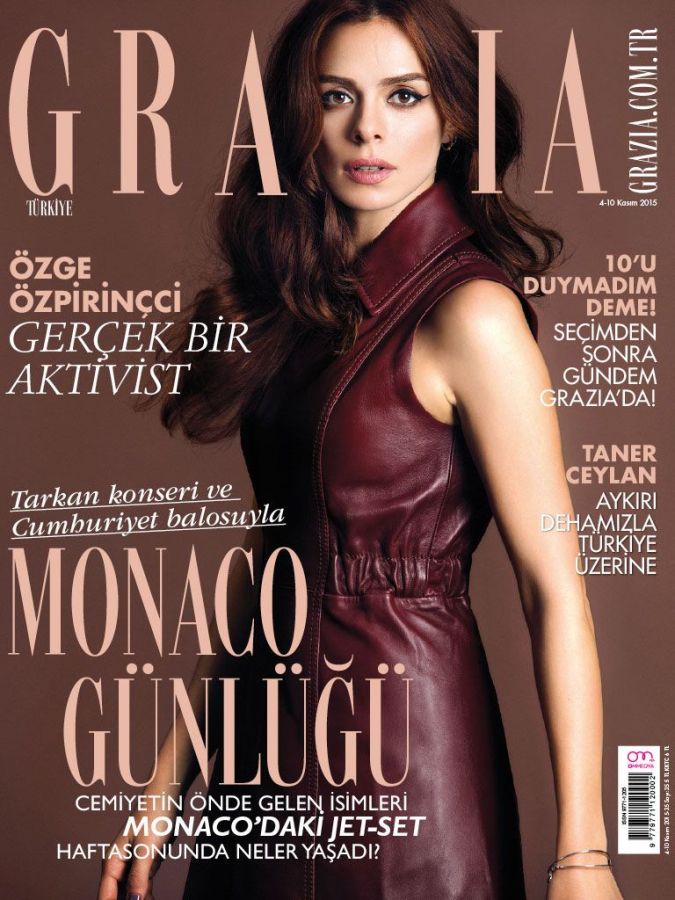 GRAZIA TURKEY magazine side cover 4 November 2015