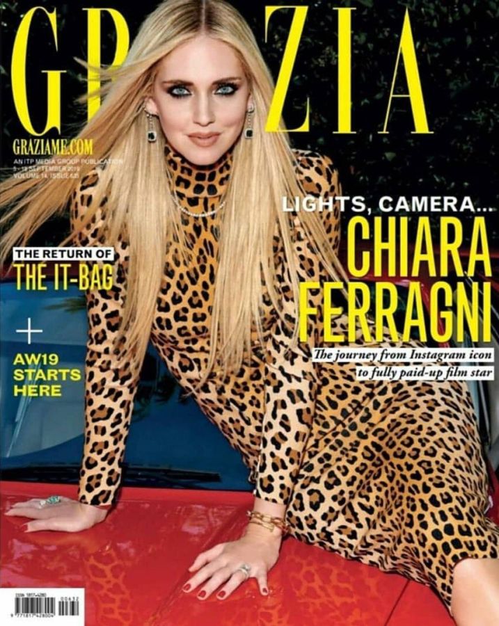 GRAZIA UNITED ARAB EMIRATES magazine side cover 5 September 2019