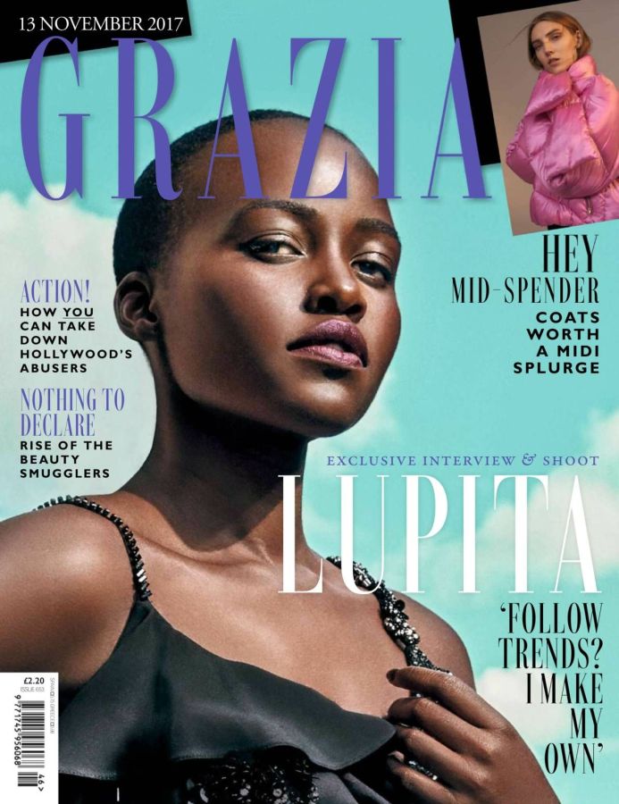GRAZIA UK magazine side cover 13 November 2017
