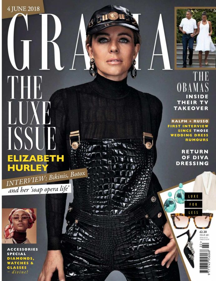 GRAZIA UK magazine side cover 4 June 2018