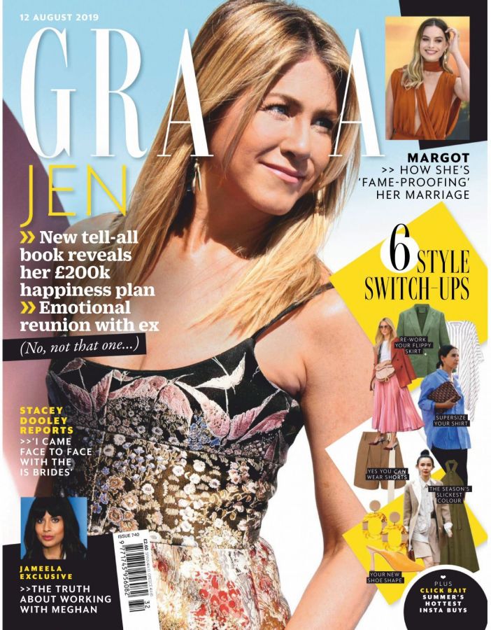 GRAZIA UK magazine side cover 12 August 2019