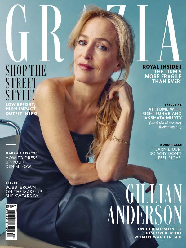 GRAZIA UK magazine side cover 18 March 2024