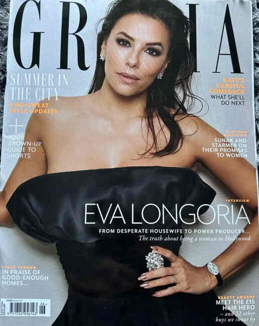 GRAZIA UK magazine side cover 8 July 2024