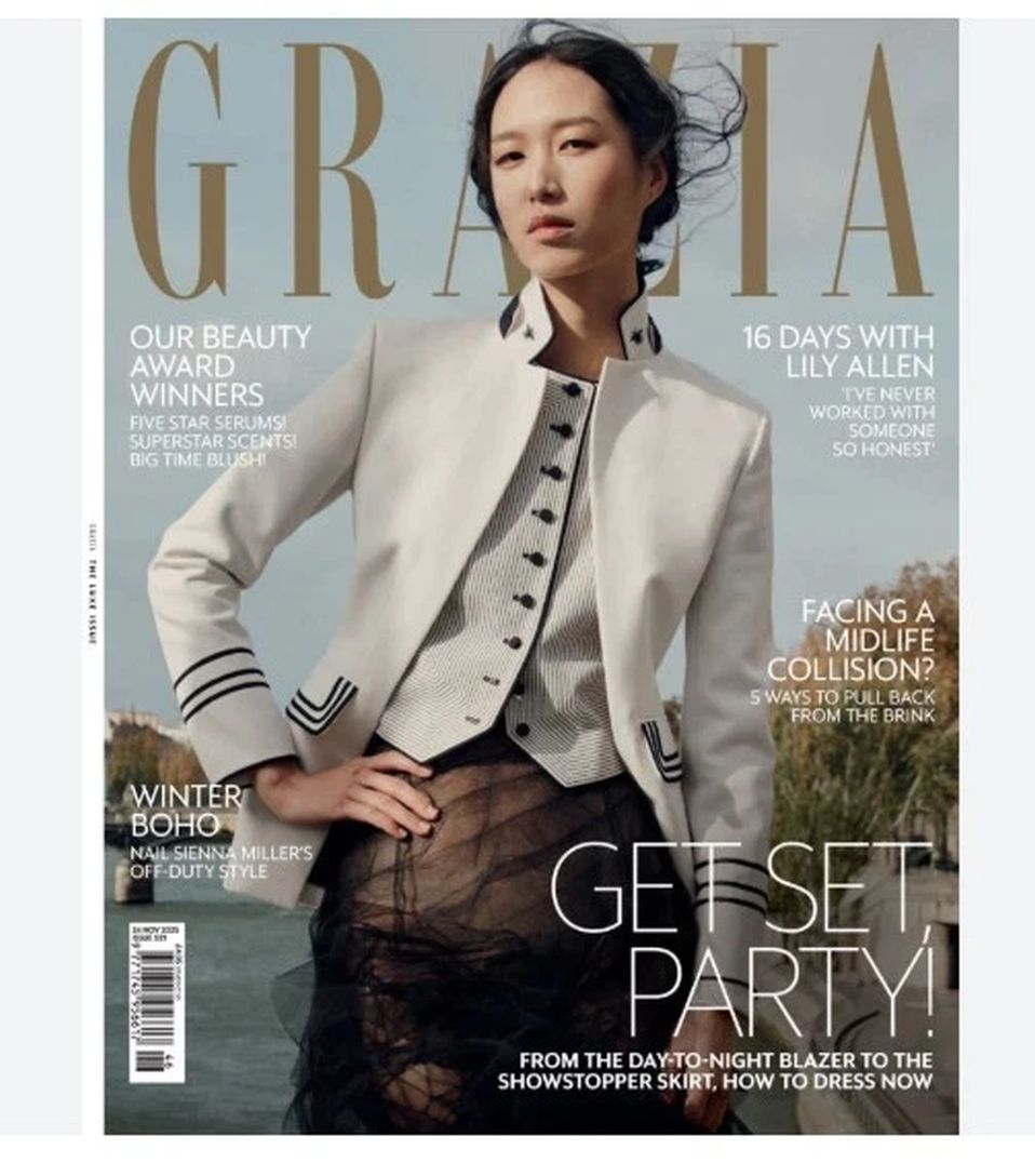 GRAZIA UK magazine cover 14 November 2025