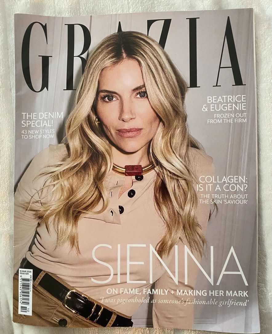 GRAZIA UK magazine cover 16 March 2026