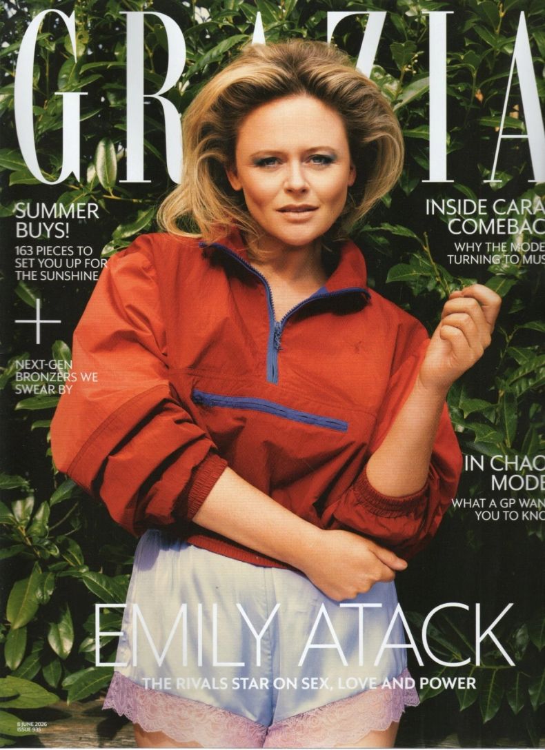 GRAZIA UK magazine cover 8 June 2026