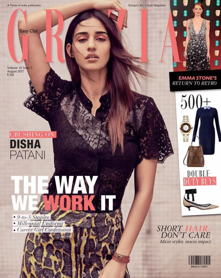 GRAZIA INDIA magazine side cover  August 2017