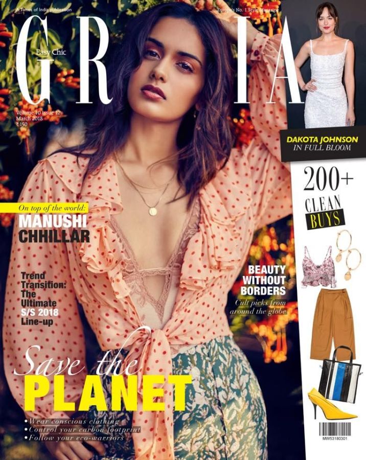 GRAZIA INDIA magazine side cover  March 2018