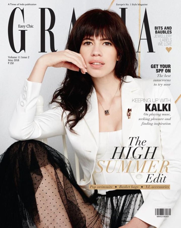 GRAZIA INDIA magazine side cover  May 2018
