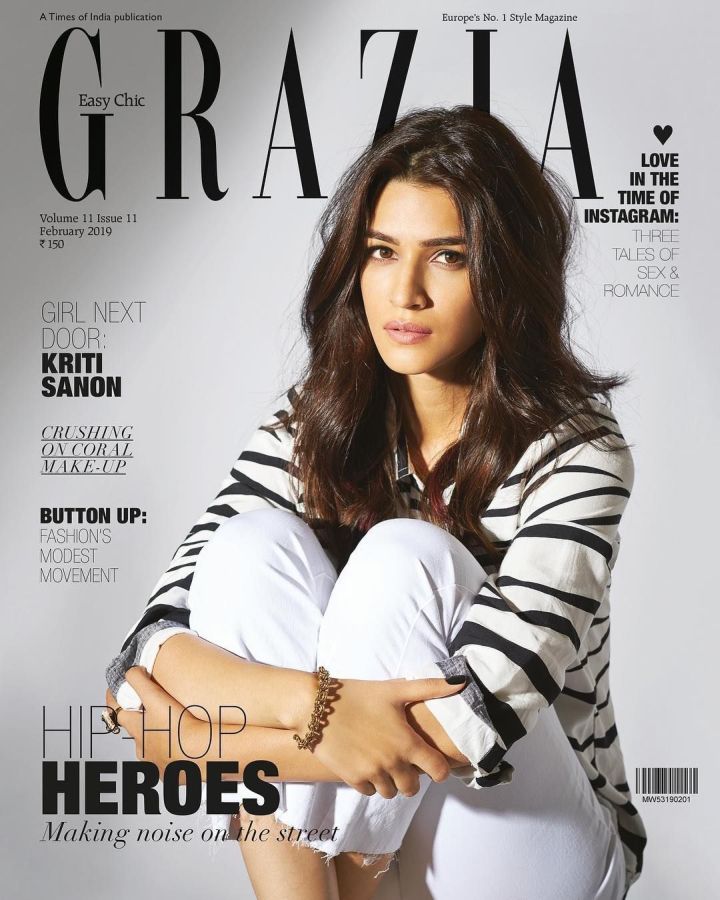 GRAZIA INDIA magazine side cover  February 2019
