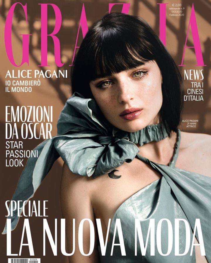GRAZIA ITALY magazine side cover 13 February 2020